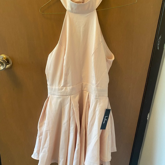 LULUS DRESS REHEARSAL SKATER DRESS (MEDIUM) - Picture 2 of 5